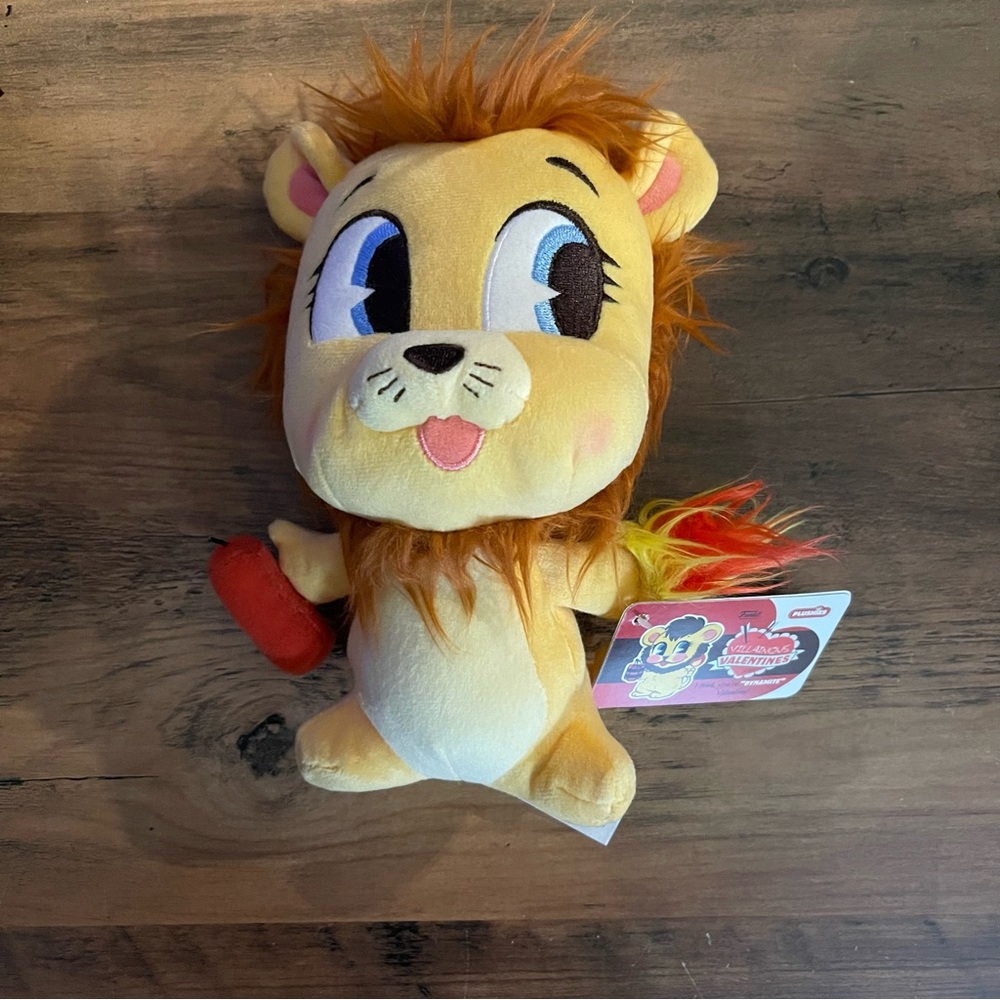 Funko Plush: Villainous Valentines - Pookie The Lion -New With Tags